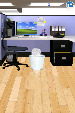 Paper Basketball Office - náhled