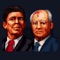 Test your knowledge of Cold War facts and historical leaders Ronald Reagan and Mikhail Gorbachev in this fast-paced trivia game