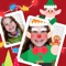 Upload your photo and dress up like an elf with Xmas Magic Elf Make-ups and Dresses