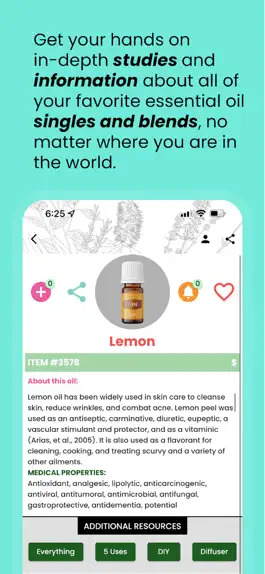 Game screenshot Essential Oil Educational Ref hack
