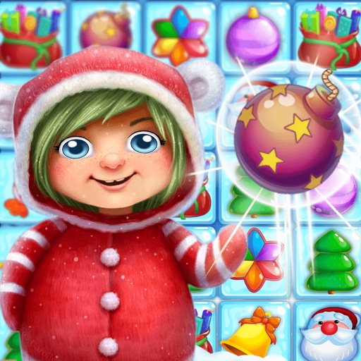 Christmas Crush - Puzzle games to match candy PRO icon
