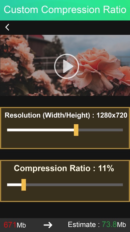 Compress videos & resizer screenshot-3