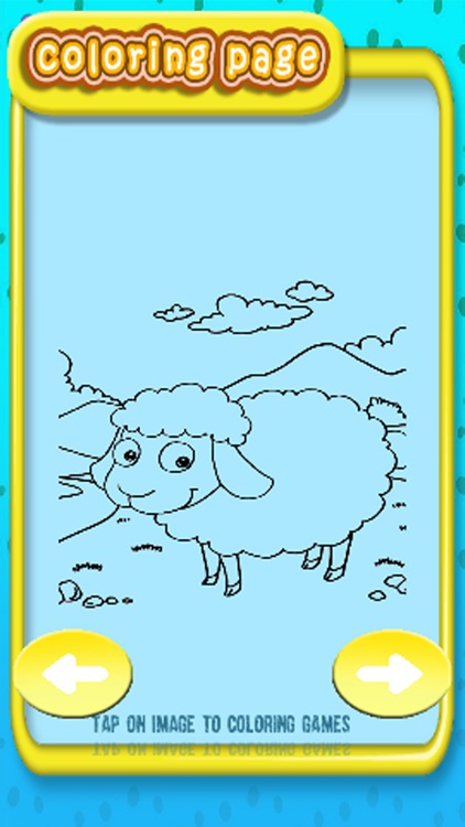 Kids Games Draw The Sheep Coloring Book Edition