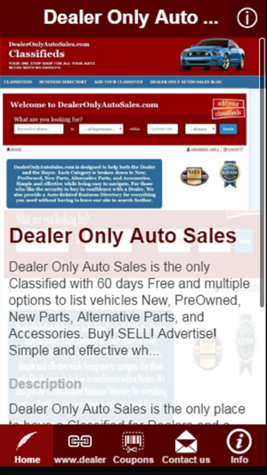 Dealer Only Auto Sales(圖1)-速報App