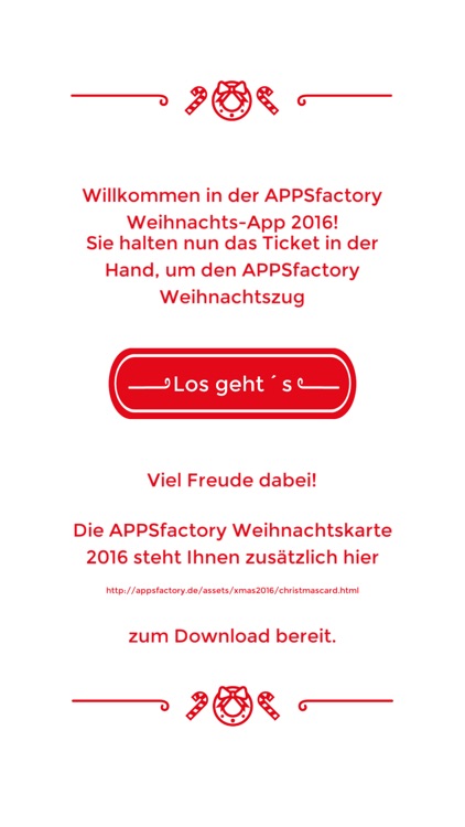 APPSfactory Weihnachtskarte 2016