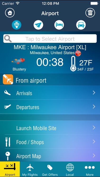 Milwaukee Airport Pro (MKE)+ Flight Tracker
