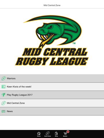 Keen Kiwis Mid Central Zone Rugby League screenshot 2