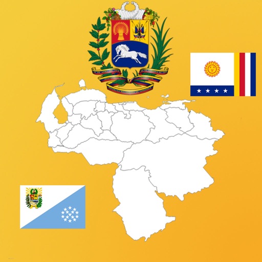 Venezuela State Maps, Flags and Capitals icon