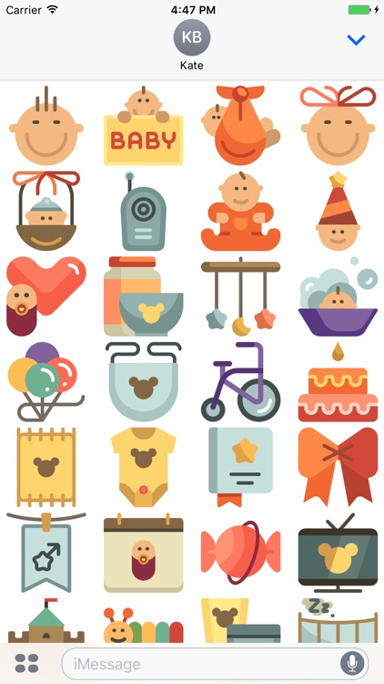 Tots Stickers - Emoji for Young Families