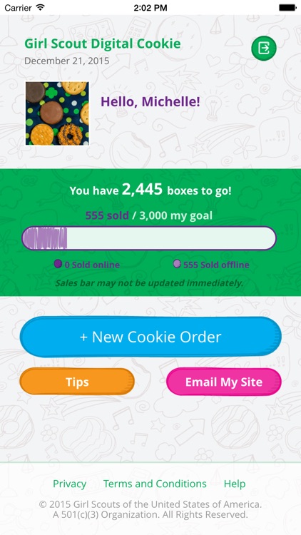 Digital Cookie Mobile App