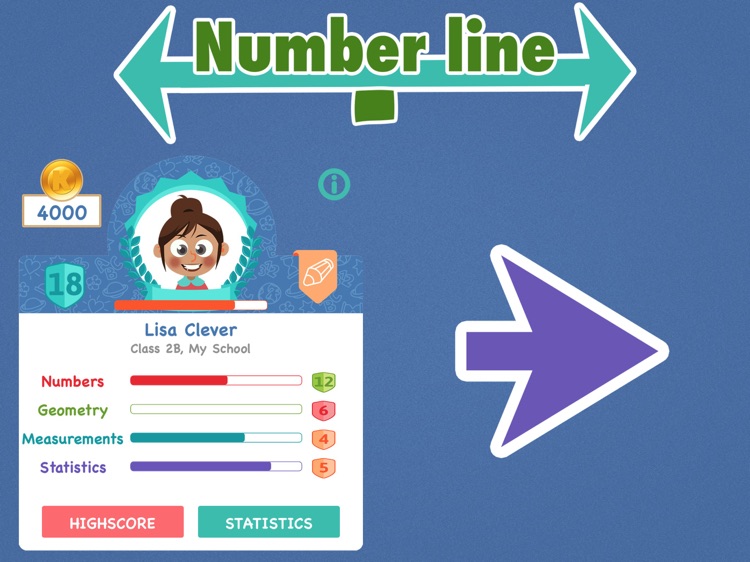 Number Line Minus - Learn Subtraction