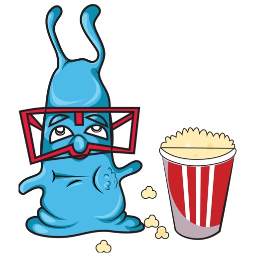 Blue Monstickers