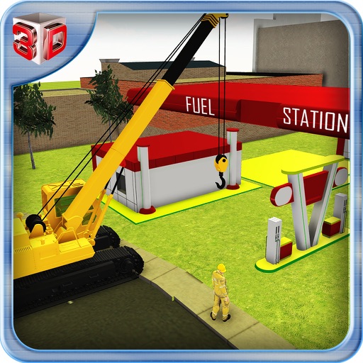 Fuel Station Builder Simulator & Construction Sim Icon