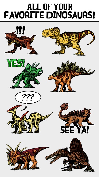The Lost Planet of Dinosaurs Stickers