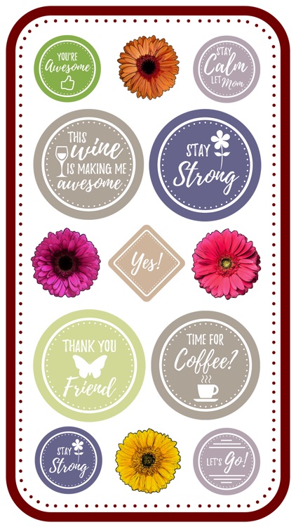 Hip Mom - Mother's Day Stickers