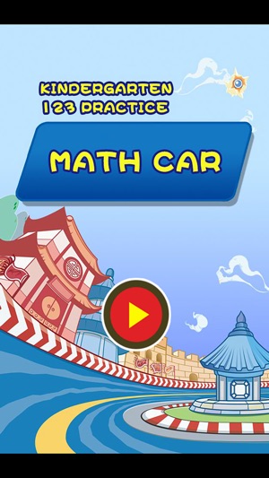 Kindergarten  123 practice-Math car