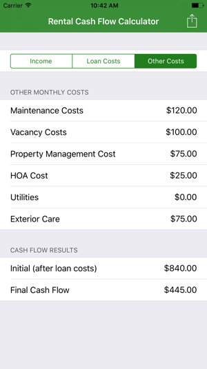 Rental Cash Flow Calculator(圖3)-速報App