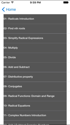 EZ Radicals & Complex Numbers(圖5)-速報App