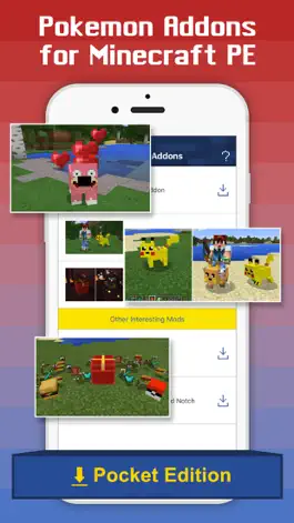 Game screenshot аддон for Minecraft PE - addons for покемон mod apk