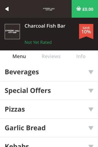 Charcoal Fish Bar screenshot 3