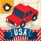 Join your kids and take a trip across the United States in this educational app