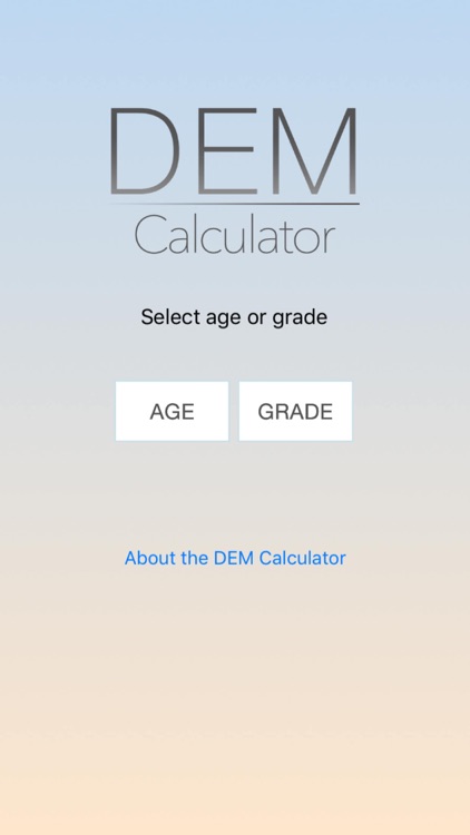 DEM Calculator