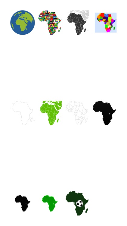 Africa Two Sticker Pack