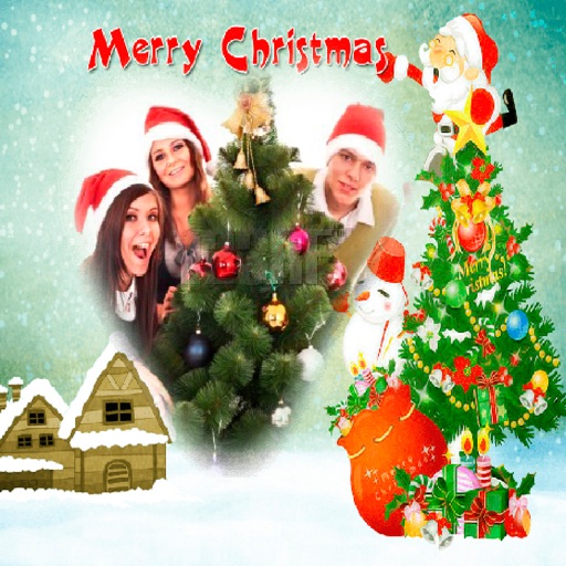 Merry Christmas photo frames - create cards iOS App
