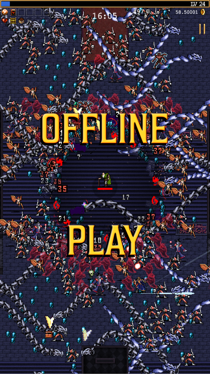 Vampire Survivors Hack screenshot 3 - iOS game interface