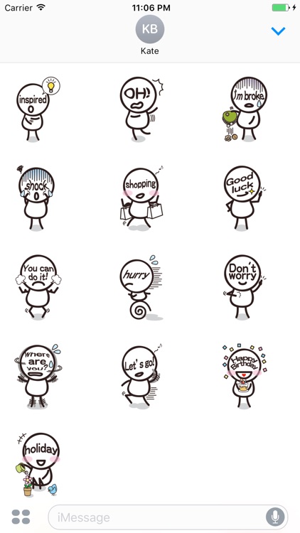 Meme Expression English Sticker