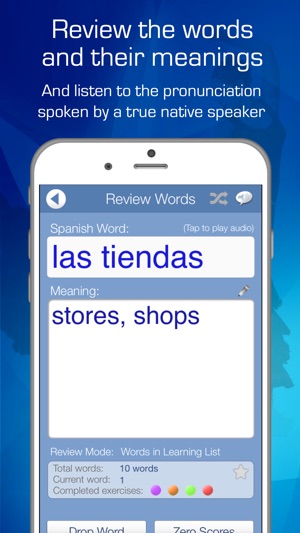 Learn Spanish Audio FlashCards(圖3)-速報App