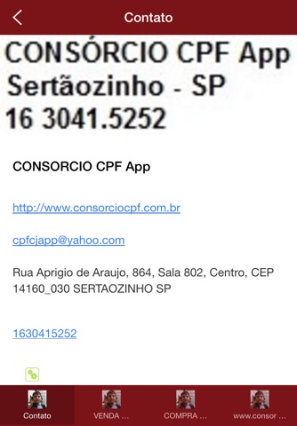 CONSORCIO CPF screenshot 2