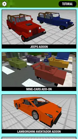 Game screenshot CARS ADDONS for Minecraft Pocket Edition hack