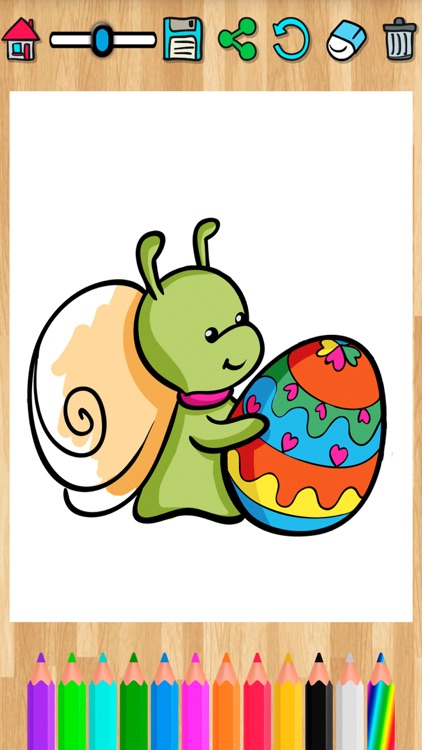 Easter eggs coloring pages for kids – Pro screenshot-3