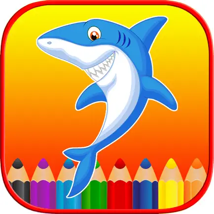 Ocean & Sea Animal Coloring Book Painting Drawing Cheats