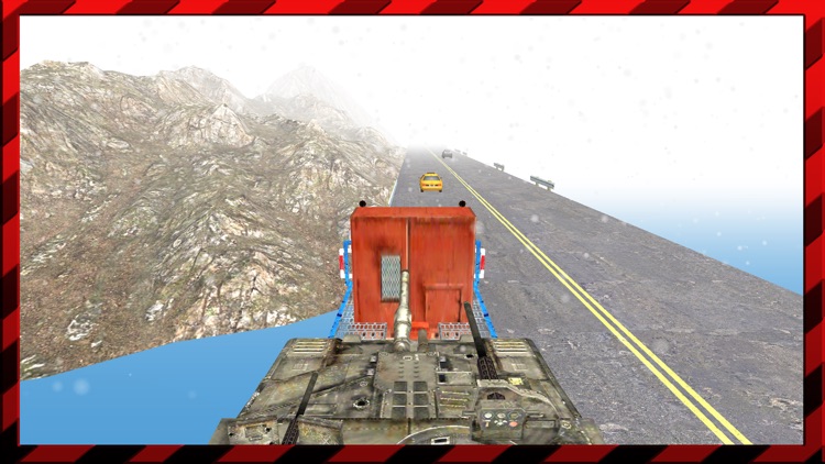 Military Tank Transporter Truck Mountain Simulator