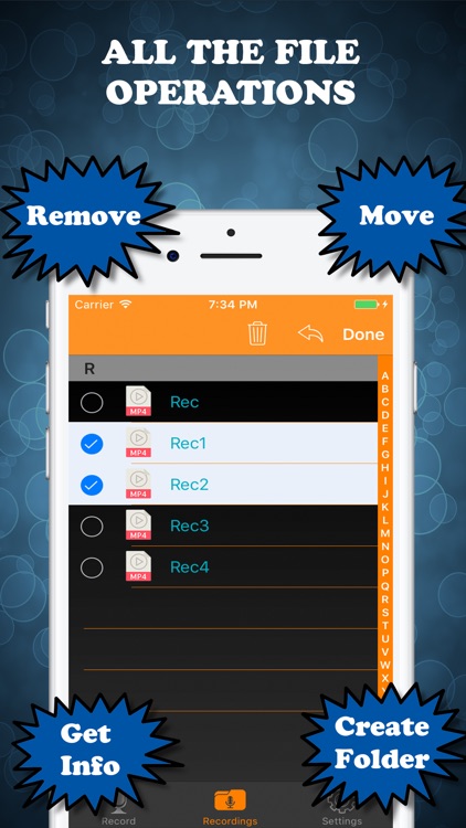 LF Recorder PRO - HD Record & Edit - Sound, Voice screenshot-3