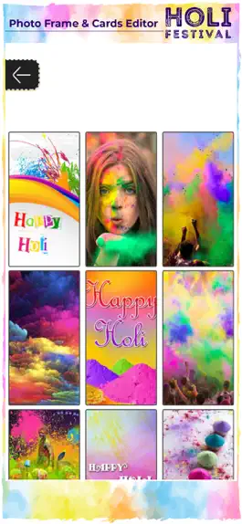 Game screenshot Holi Photo Frame & Card Editor hack