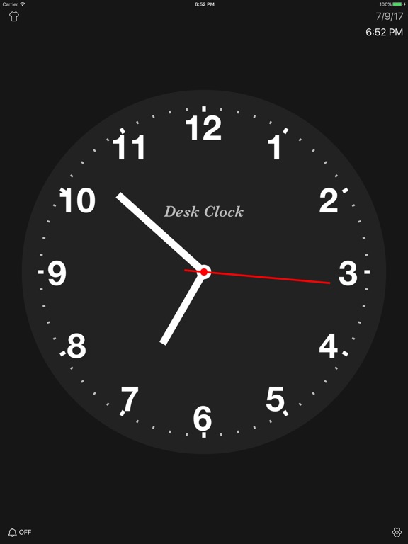 Desk Clock - Analog Clock Face screenshot 2