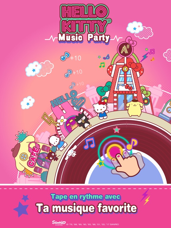 Screenshot #4 pour Hello Kitty Music Party – Kawaii et Mignon !