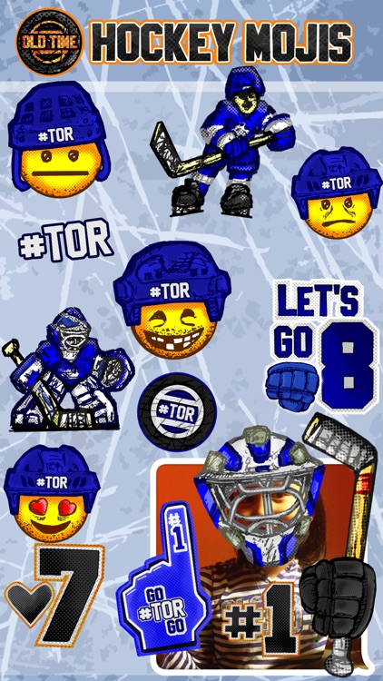 Old Time Hockey Mojis - #TOR