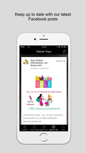 Ayin Global Dist.-Debrah Tress(圖4)-速報App