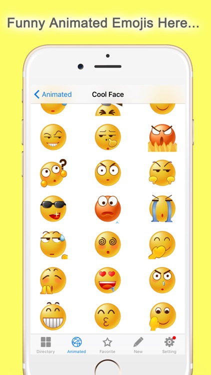 Emoticon.s Free - Animated Emoji Keyboard 3D icons screenshot-3