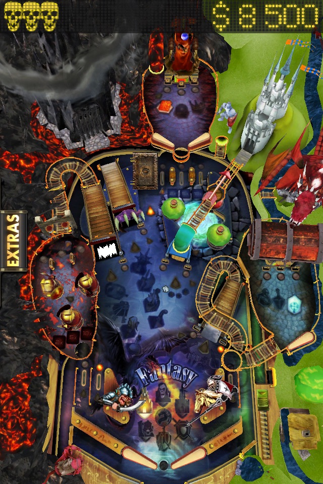 Fantasy Pinball HD: Battle of Two Kingdoms screenshot 2