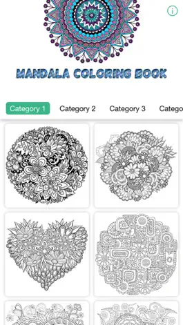 Game screenshot mandala coloring book therapy games for adults mod apk