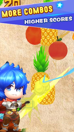 Crazy Fruit Cut Splash(圖1)-速報App