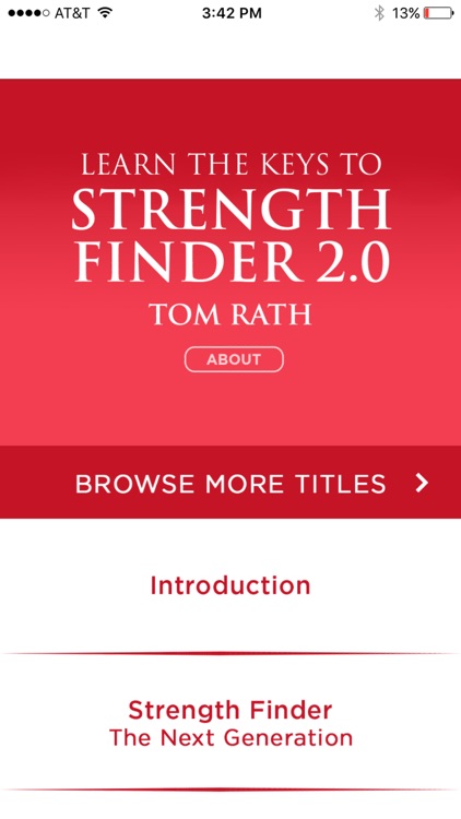 StrengthsFinder 2.0: Tom Rath Meditation Audiobook