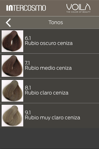 Voilá Color Chart screenshot 3