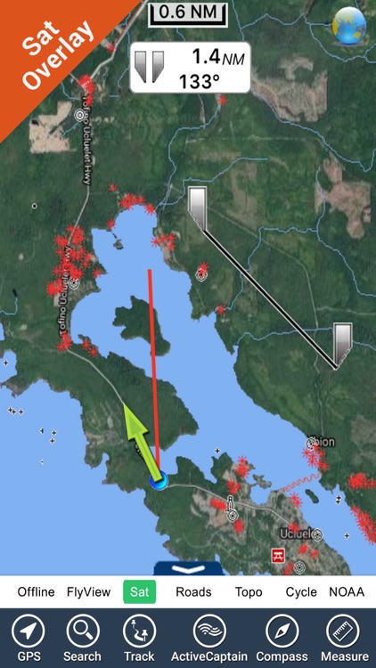 Pacific Rim Reserve NP HD GPS charts Navigator