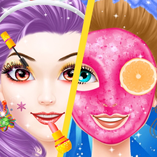 Xmas Beauty Girl Salon iOS App